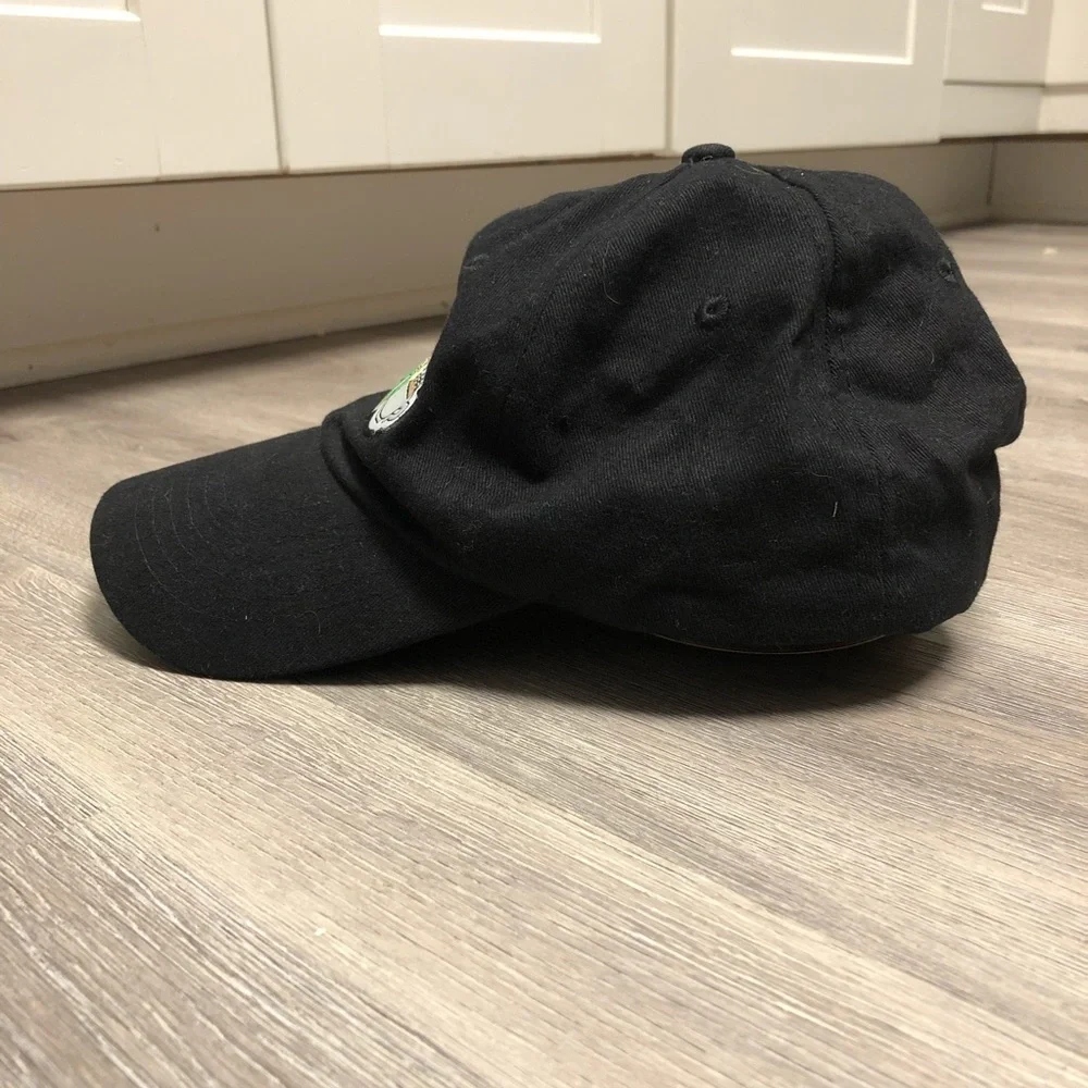 Friends Central Perk Coffee Shop Black Embroidered Logo Baseball Hat Cap